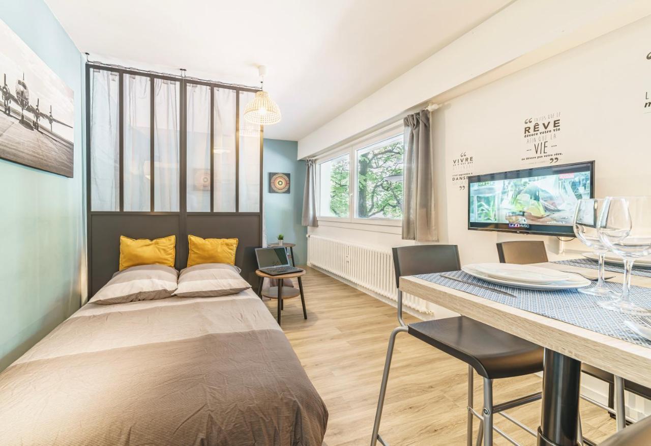 Cosy Studio 108 - Chambery Centre - Stationnement - Gare Chambéry Exterior foto